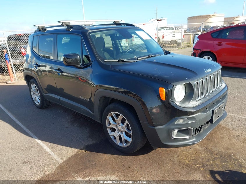 2016 Jeep Renegade VIN ZACCJABT1GPD96208 IAAI salvage auction — REAR END, Salvage (Hawaii), sold $175 on 2026-08-19 (photo 1)