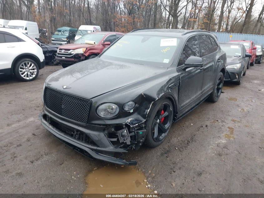 2022 Bentley Bentayga VIN SJAAM2ZV5NC011277 IAAI salvage auction — FRONT END, Salvage Title, sold $91,500 on 2026-07-13 (photo 6)