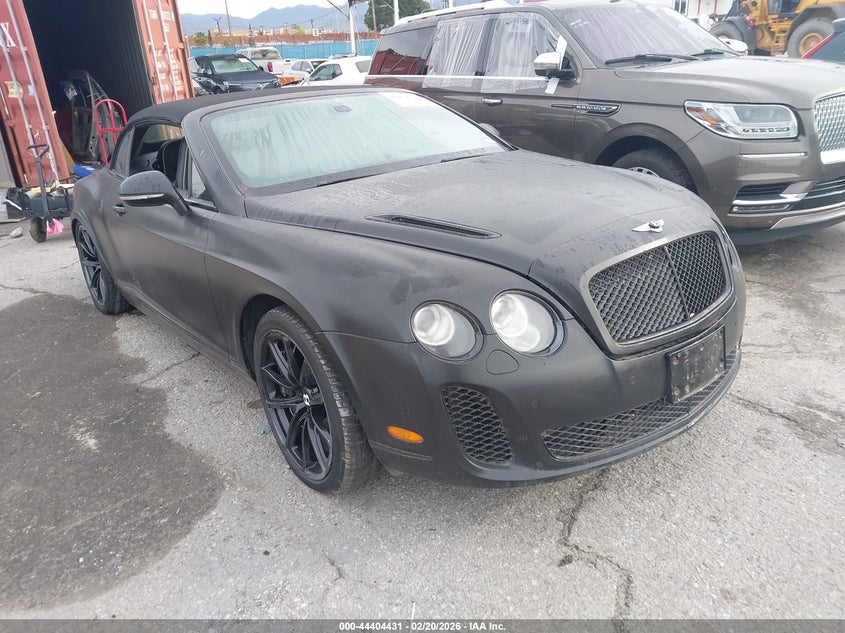 2012 Bentley Continental VIN SCBDU3ZA6CC070529 — IAAI salvage auction photo