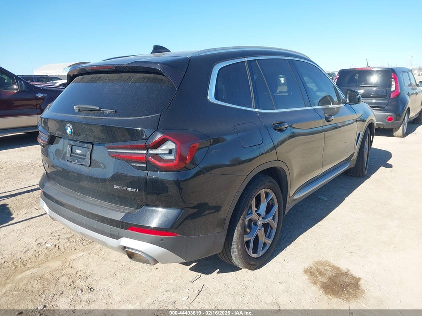 2023 BMW X3 VIN 5UX43DP01P9R81126 IAAI salvage auction — FRONT END, Salvage Title, sold $10,300 on 2026-08-05 (photo 4)