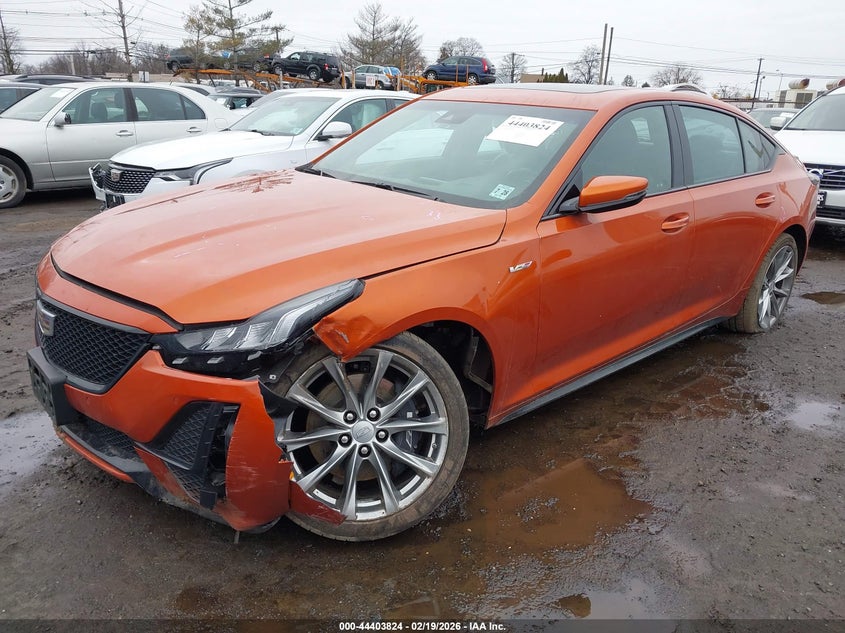 2023 Cadillac Ct5-v VIN 1G6DV5RW4P0153758 IAAI salvage auction — FRONT END, Salvage Title, sold $19,800 on 2026-08-17 (photo 2)