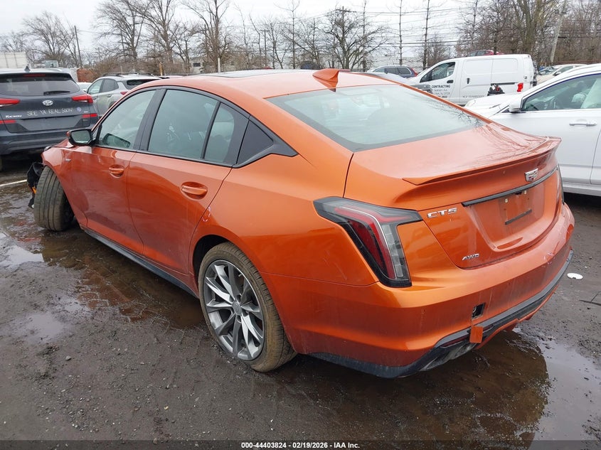 2023 Cadillac Ct5-v VIN 1G6DV5RW4P0153758 IAAI salvage auction — FRONT END, Salvage Title, sold $19,800 on 2026-08-17 (photo 3)