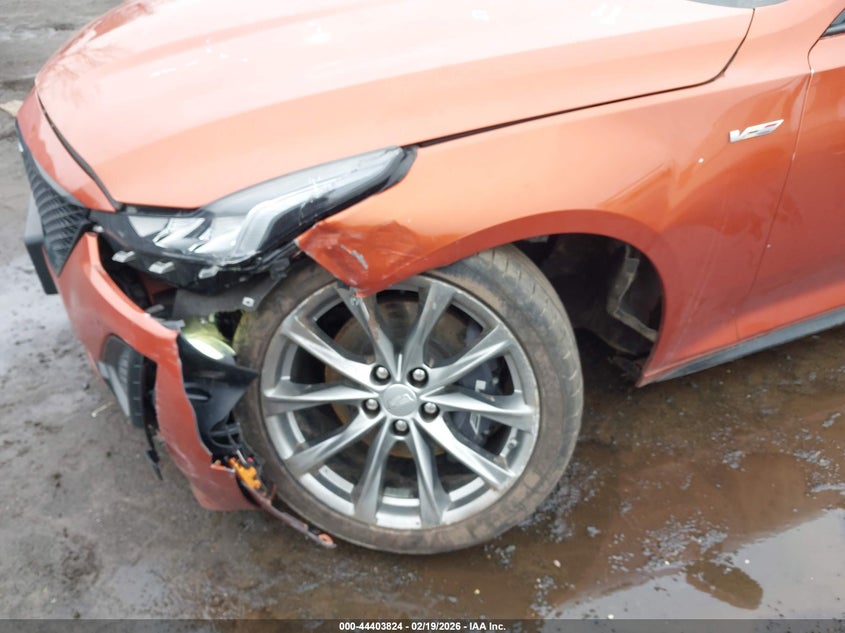 2023 Cadillac Ct5-v VIN 1G6DV5RW4P0153758 IAAI salvage auction — FRONT END, Salvage Title, sold $19,800 on 2026-08-17 (photo 6)