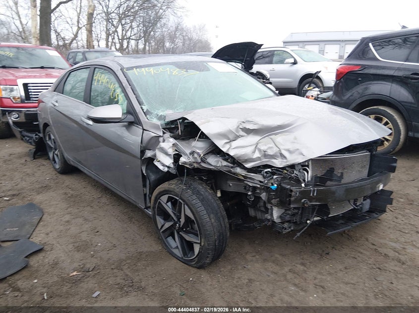 2021 Hyundai Elantra VIN KMHLP4AG4MU165216 IAAI salvage auction — FRONT END, Salvage Title, sold $2,700 on 2026-07-15 (photo 1)