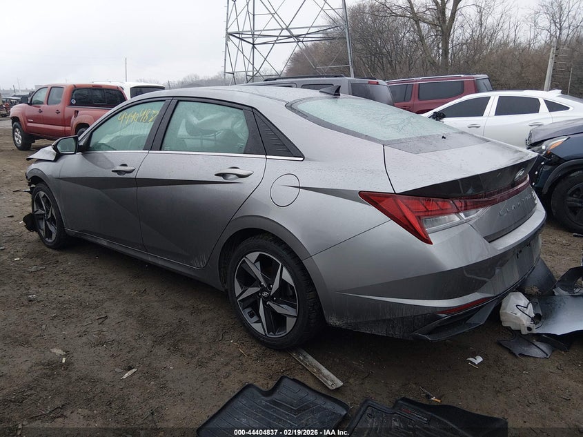 2021 Hyundai Elantra VIN KMHLP4AG4MU165216 IAAI salvage auction — FRONT END, Salvage Title, sold $2,700 on 2026-07-15 (photo 3)