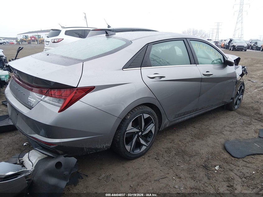 2021 Hyundai Elantra VIN KMHLP4AG4MU165216 IAAI salvage auction — FRONT END, Salvage Title, sold $2,700 on 2026-07-15 (photo 4)