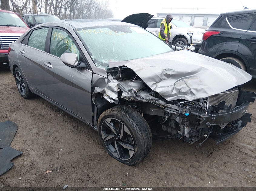 2021 Hyundai Elantra VIN KMHLP4AG4MU165216 IAAI salvage auction — FRONT END, Salvage Title, sold $2,700 on 2026-07-15 (photo 6)