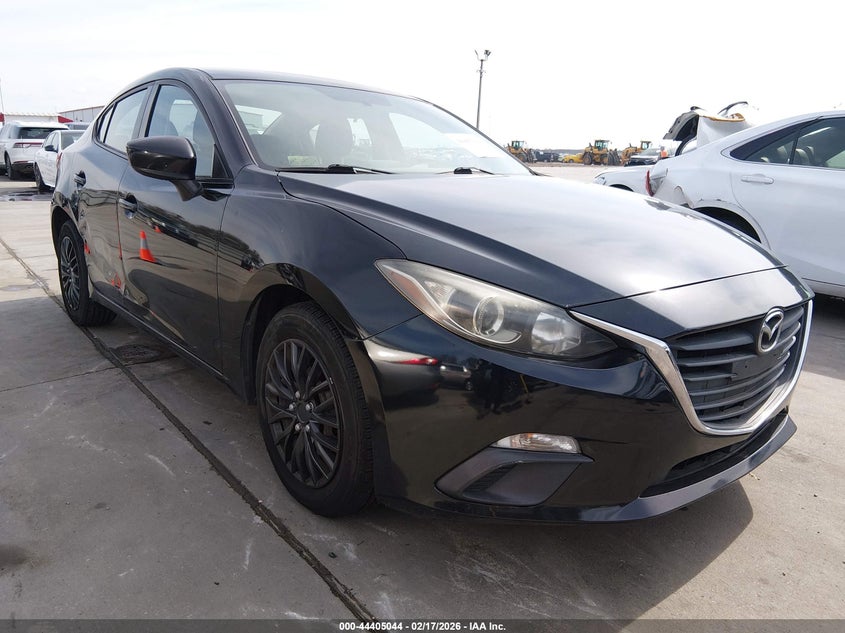 2015 Mazda 3 VIN JM1BM1U72F1221189 IAAI salvage auction — LEFT SIDE, Salvage Retention (Washington), sold $1,875 on 2026-07-14 (photo 1)