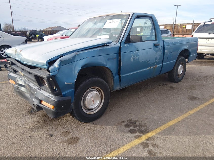 1991 Chevrolet S truck VIN 1GCCS14A8M8245412 IAAI salvage auction — FRONT END, Clear (Colorado), sold $250 on 2026-07-20 (photo 2)