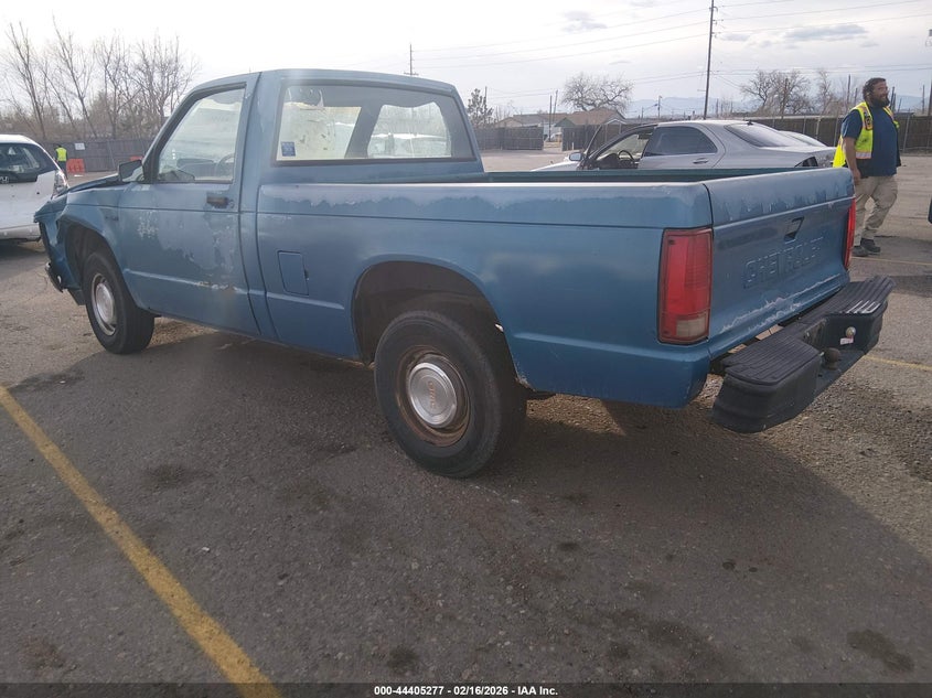 1991 Chevrolet S truck VIN 1GCCS14A8M8245412 IAAI salvage auction — FRONT END, Clear (Colorado), sold $250 on 2026-07-20 (photo 3)