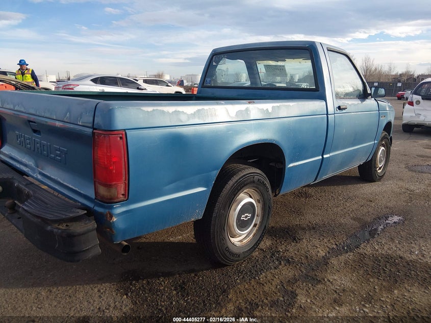 1991 Chevrolet S truck VIN 1GCCS14A8M8245412 IAAI salvage auction — FRONT END, Clear (Colorado), sold $250 on 2026-07-20 (photo 4)