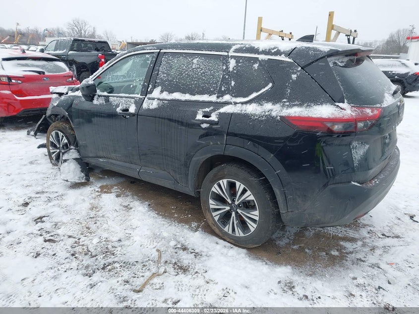 2023 Nissan Rogue VIN JN8BT3BA4PW418886 IAAI salvage auction — FRONT END, Salvage (Ohio), sold $4,300 on 2026-07-08 (photo 3)