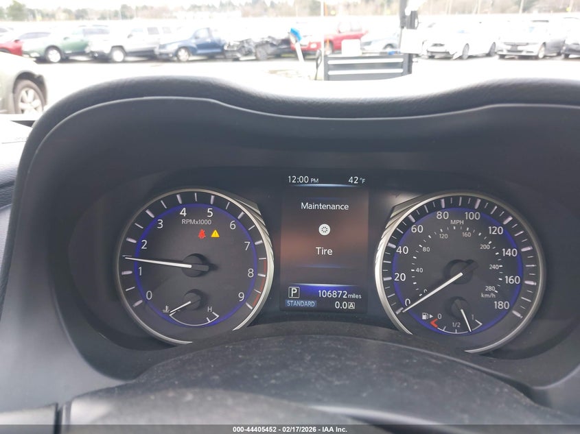 2014 Infiniti Q50 VIN JN1BV7AR7EM704621 IAAI salvage auction — ROOF, Salvage (Oregon), sold $4,250 on 2026-07-24 (photo 7)