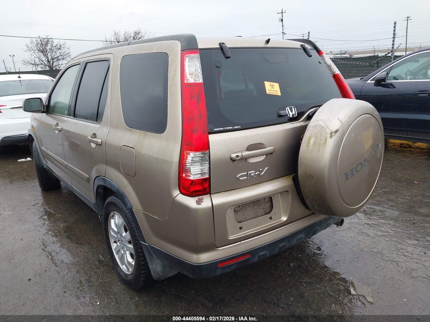 2005 Honda Cr-v VIN JHLRD78915C013131 IAAI salvage auction — BIO HAZARD, Salvage (California), sold $700 on 2026-07-16 (photo 3)