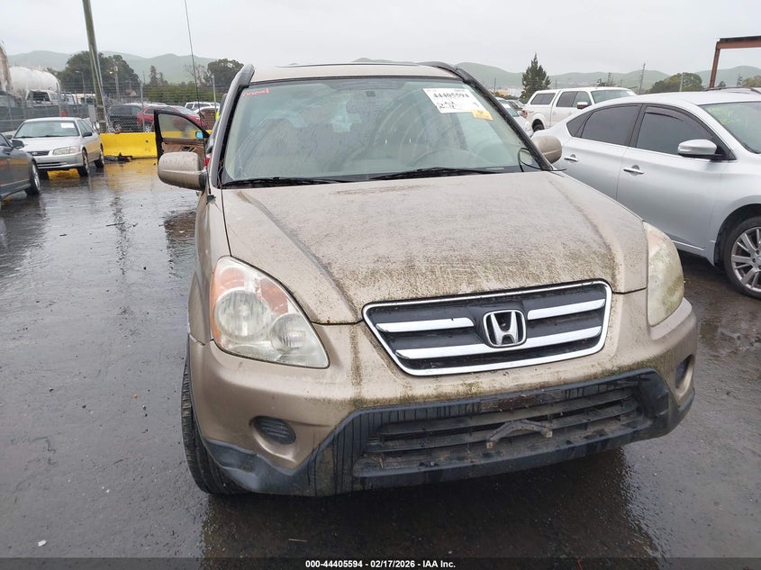 2005 Honda Cr-v VIN JHLRD78915C013131 IAAI salvage auction — BIO HAZARD, Salvage (California), sold $700 on 2026-07-16 (photo 6)