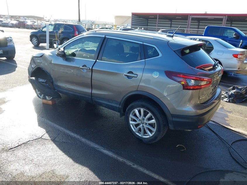 2020 Nissan Rogue VIN JN1BJ1CVXLW550393 IAAI salvage auction — LEFT FRONT, Salvage (Hawaii), sold $950 on 2026-07-12 (photo 3)