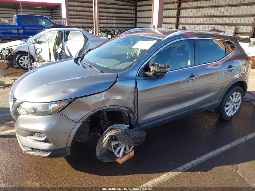2020 Nissan Rogue VIN JN1BJ1CVXLW550393 IAAI salvage auction — LEFT FRONT, Salvage (Hawaii), sold $950 on 2026-07-12 (photo 6)