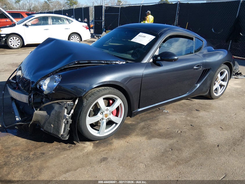 2007 Porsche Cayman VIN WP0AB29877U783579 IAAI salvage auction — FRONT END, Salvage (Arizona), sold $25 on 2026-08-30 (photo 2)