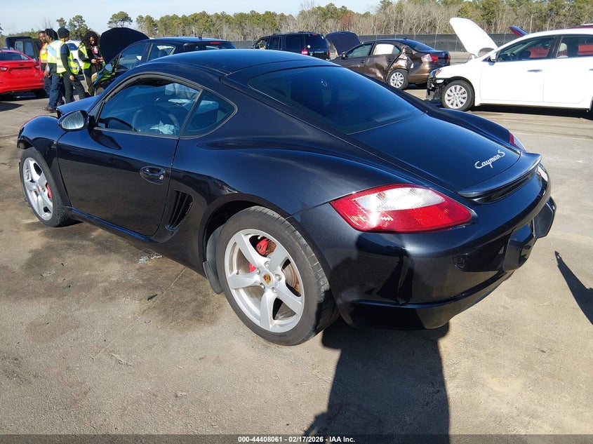 2007 Porsche Cayman VIN WP0AB29877U783579 IAAI salvage auction — FRONT END, Salvage (Arizona), sold $25 on 2026-08-30 (photo 3)
