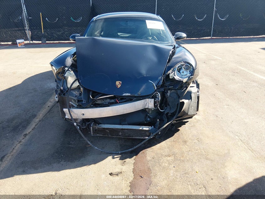 2007 Porsche Cayman VIN WP0AB29877U783579 IAAI salvage auction — FRONT END, Salvage (Arizona), sold $25 on 2026-08-30 (photo 6)