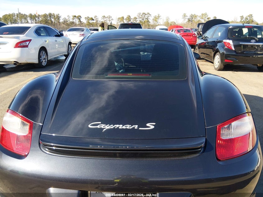 2007 Porsche Cayman VIN WP0AB29877U783579 IAAI salvage auction — FRONT END, Salvage (Arizona), sold $6,700 on 2026-09-02 (photo 8)