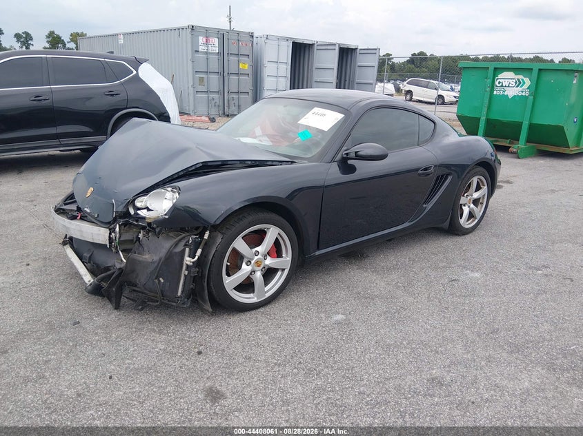 2007 Porsche Cayman VIN WP0AB29877U783579 IAAI salvage auction — FRONT END, Salvage (Arizona), sold $6,700 on 2026-09-02 (photo 2)