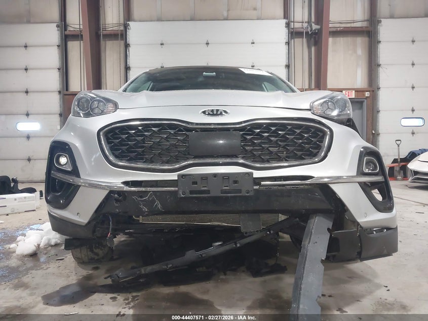 2020 Kia Sportage VIN KNDPNCAC1L7707274 IAAI salvage auction — FRONT END, Salvage Title, sold $4,350 on 2026-07-15 (photo 6)