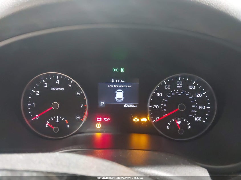 2020 Kia Sportage VIN KNDPNCAC1L7707274 IAAI salvage auction — FRONT END, Salvage Title, sold $4,350 on 2026-07-15 (photo 7)