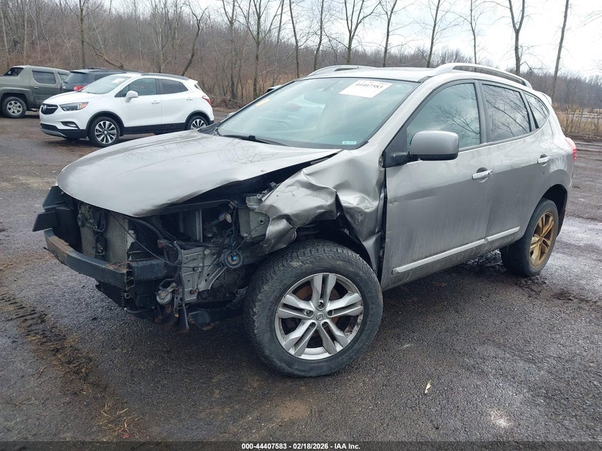 2013 Nissan Rogue VIN JN8AS5MV7DW606324 IAAI salvage auction — FRONT END, Salvage Title, sold $275 on 2026-07-07 (photo 2)