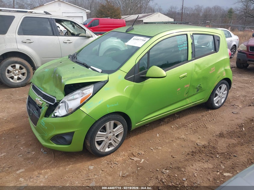 2015 Chevrolet Spark VIN KL8CB6S97FC811008 IAAI salvage auction — FRONT END, Salvage (South Carolina), sold $1,250 on 2026-07-14 (photo 2)