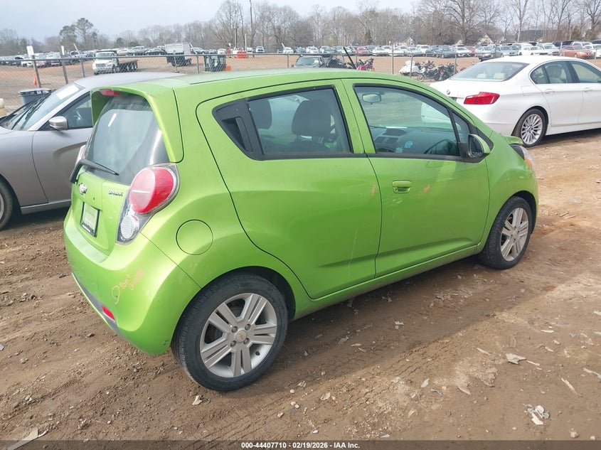 2015 Chevrolet Spark VIN KL8CB6S97FC811008 IAAI salvage auction — FRONT END, Salvage (South Carolina), sold $1,250 on 2026-07-14 (photo 4)