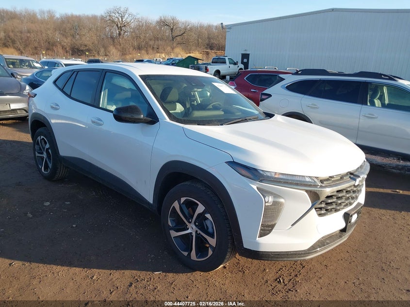 2026 Chevrolet Trax VIN KL77LGEP7TC012540 IAAI salvage auction — LEFT SIDE, Salvage (Illinois), sold $8,450 on 2026-07-08 (photo 1)