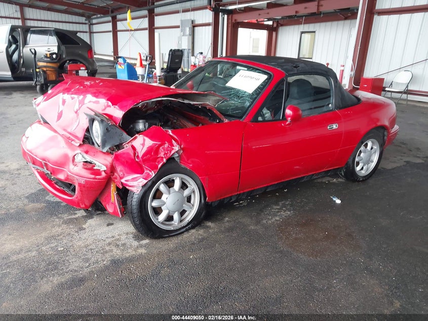 1992 Mazda Mx-5 miata VIN JM1NA3511N0308582 IAAI salvage auction — FRONT END, Salvage (California), sold $25 on 2026-07-21 (photo 2)
