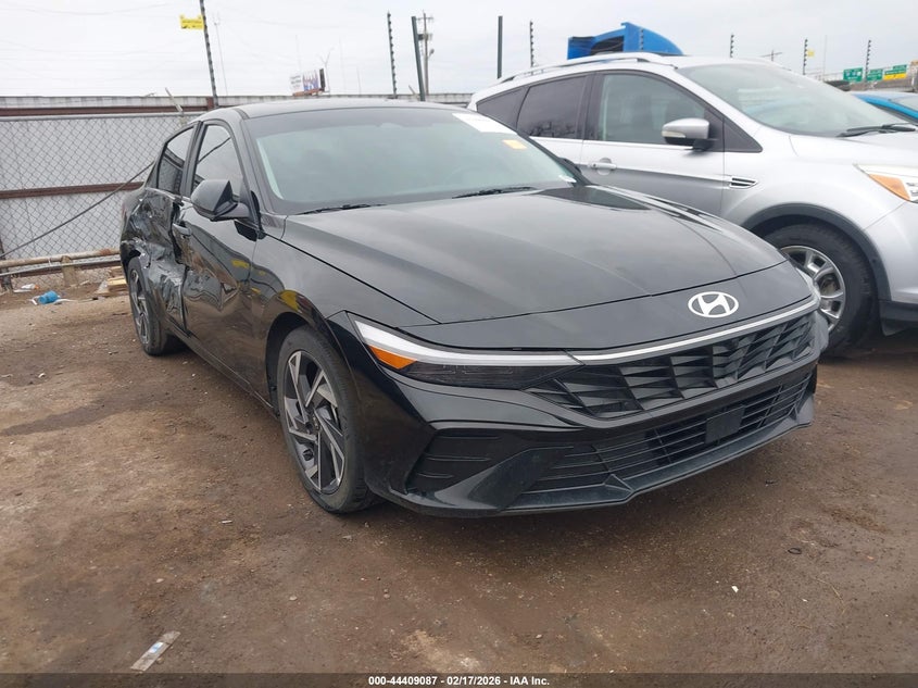 2024 Hyundai Elantra VIN KMHLP4DG9RU647666 IAAI salvage auction — LEFT & RIGHT, Clear (Oklahoma), sold $3,250 on 2026-07-08 (photo 1)