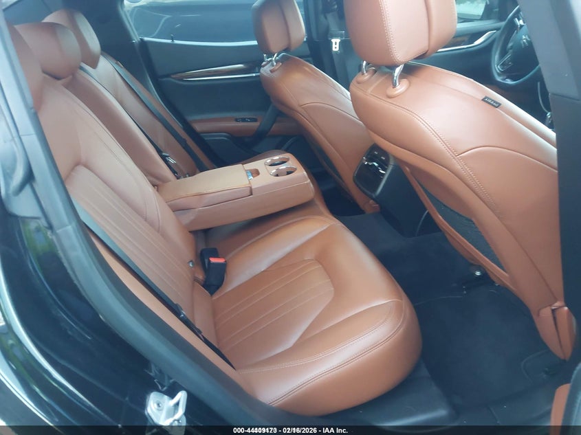 2017 Maserati Ghibli VIN ZAM57RTA3H1228960 IAAI salvage auction — LEFT REAR, Salvage (Massachusetts), sold $4,800 on 2026-08-11 (photo 8)