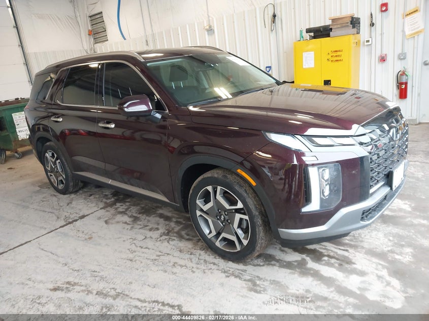 2024 Hyundai Palisade VIN KM8R4DGE6RU763078 IAAI salvage auction — LEFT REAR, Salvage (New Jersey), sold $14,200 on 2026-07-08 (photo 1)
