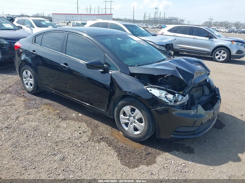2014 Kia Forte VIN KNAFK4A66E5141239 IAAI salvage auction — FRONT END, Salvage (Louisiana), sold $675 on 2026-07-17 (photo 1)