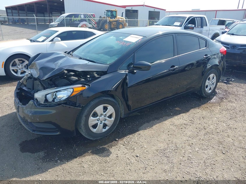 2014 Kia Forte VIN KNAFK4A66E5141239 IAAI salvage auction — FRONT END, Salvage (Louisiana), sold $675 on 2026-07-17 (photo 2)
