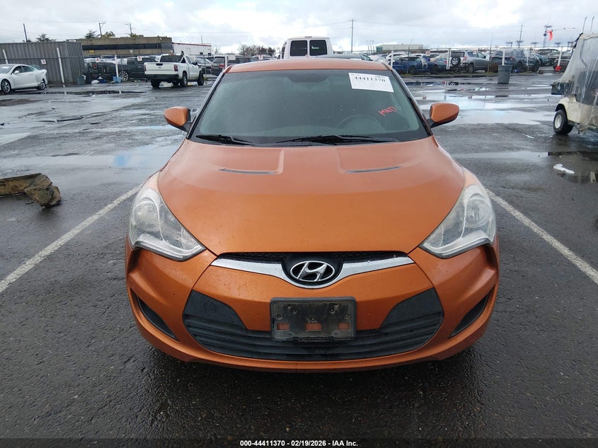 2013 Hyundai Veloster VIN KMHTC6AD1DU168068 IAAI salvage auction — FRONT END, Salvage Title, sold $225 on 2026-07-29 (photo 6)
