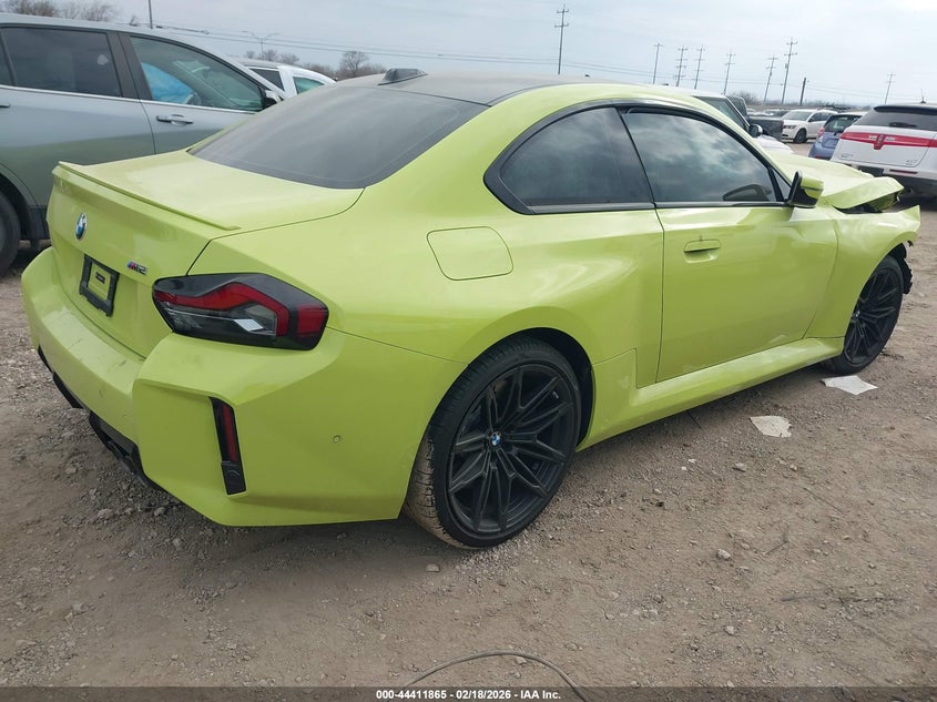 2026 BMW M2 VIN 3MF23DM03T8F98643 IAAI salvage auction — Front End, Salvage (Texas), sold $16,850 on 2026-05-04 (photo 4)