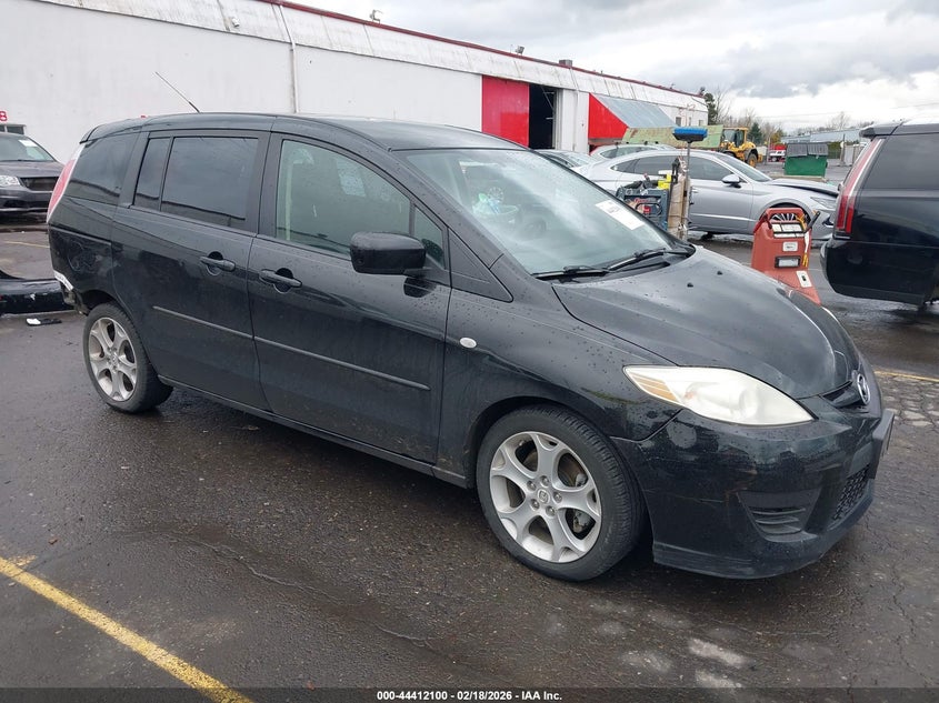 2009 Mazda 5 VIN JM1CR29L290329534 IAAI salvage auction — REAR END, Salvage (Oregon), sold $375 on 2026-07-31 (photo 1)
