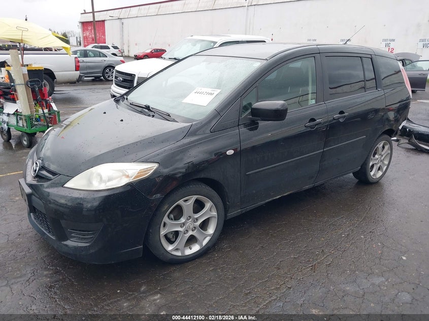 2009 Mazda 5 VIN JM1CR29L290329534 IAAI salvage auction — REAR END, Salvage (Oregon), sold $375 on 2026-07-31 (photo 2)
