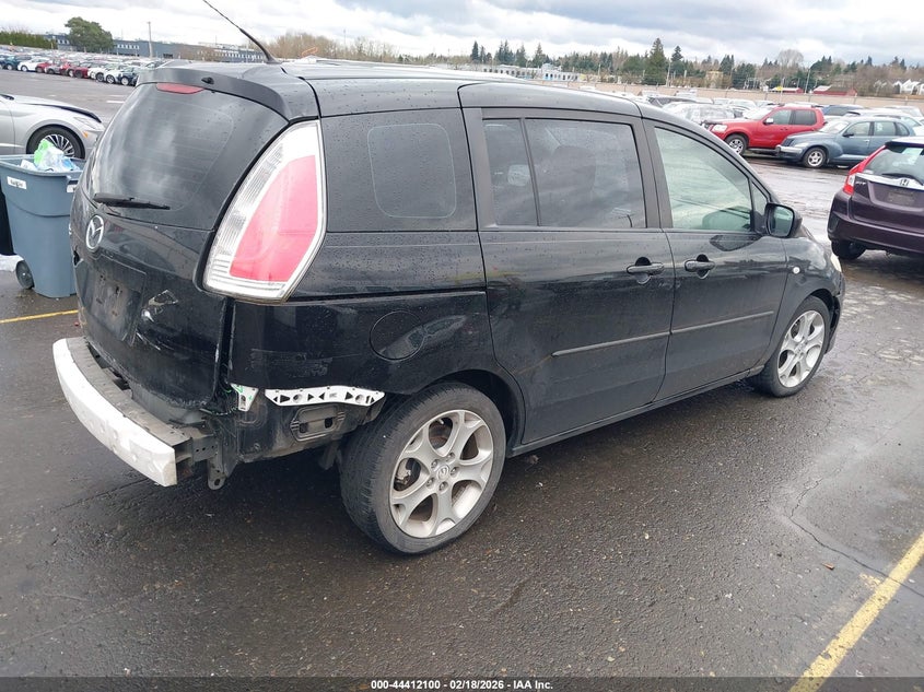 2009 Mazda 5 VIN JM1CR29L290329534 IAAI salvage auction — REAR END, Salvage (Oregon), sold $375 on 2026-07-31 (photo 4)