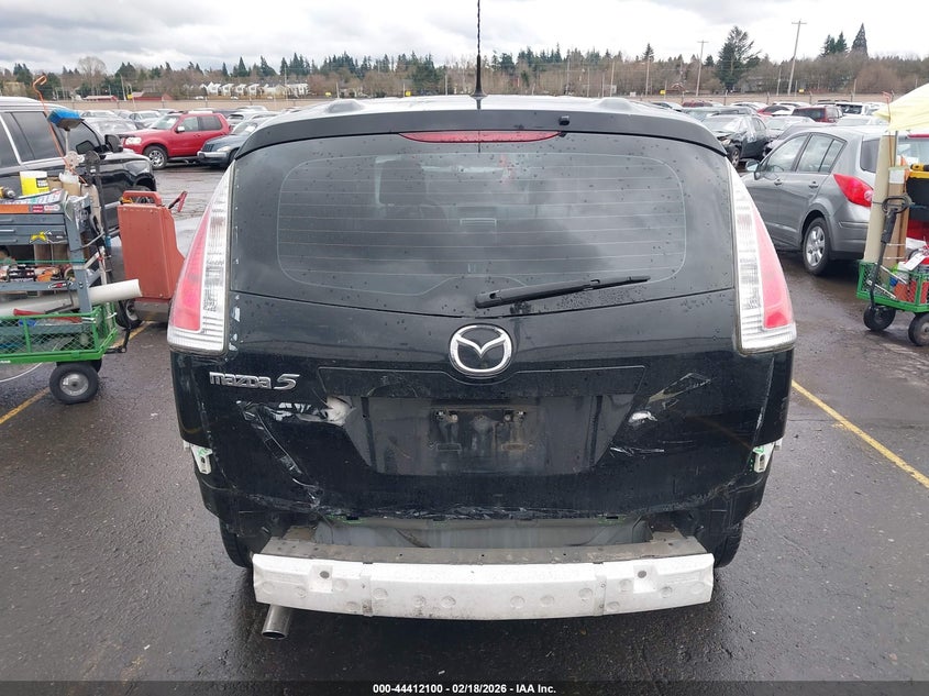 2009 Mazda 5 VIN JM1CR29L290329534 IAAI salvage auction — REAR END, Salvage (Oregon), sold $375 on 2026-07-31 (photo 6)
