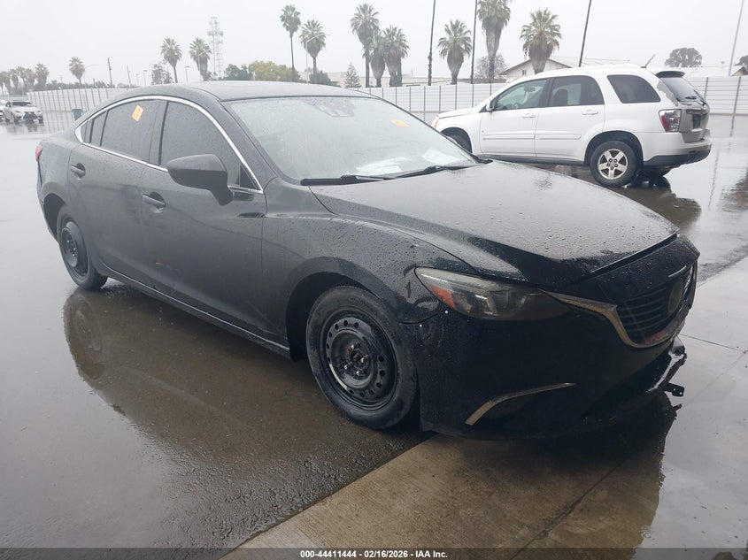 2016 Mazda 6 VIN JM1GJ1W57G1457249 IAAI salvage auction — BIO HAZARD, Salvage (Idaho), sold $475 on 2026-07-14 (photo 1)