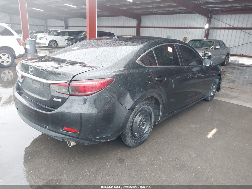 2016 Mazda 6 VIN JM1GJ1W57G1457249 IAAI salvage auction — BIO HAZARD, Salvage (Idaho), sold $475 on 2026-07-14 (photo 4)