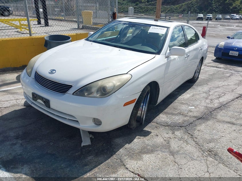 2005 Lexus Es 330 VIN JTHBA30G855067488 IAAI salvage auction — RIGHT SIDE, Salvage (California), sold $275 on 2026-07-15 (photo 2)