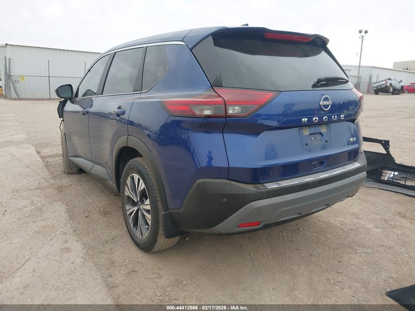 2023 Nissan Rogue VIN JN8BT3BA0PW429349 IAAI salvage auction — FRONT END, Original (Texas), sold $4,950 on 2026-08-01 (photo 3)