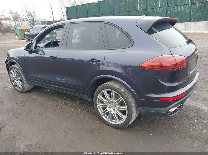 2017 Porsche Cayenne VIN WP1AA2A22HKA84513 IAAI salvage auction — FRONT END, Salvage (Georgia), sold $9,600 on 2026-08-06 (photo 3)