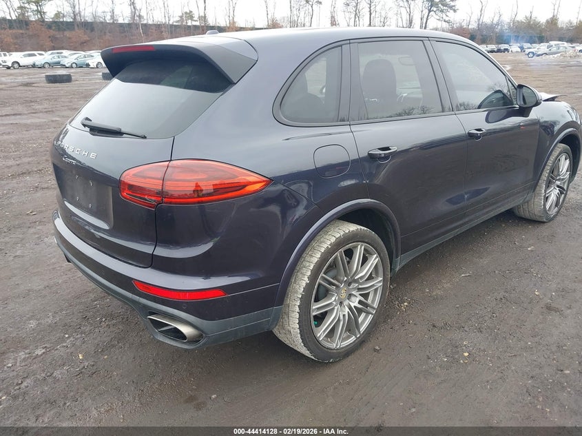 2017 Porsche Cayenne VIN WP1AA2A22HKA84513 IAAI salvage auction — FRONT END, Salvage (Georgia), sold $9,600 on 2026-08-06 (photo 4)